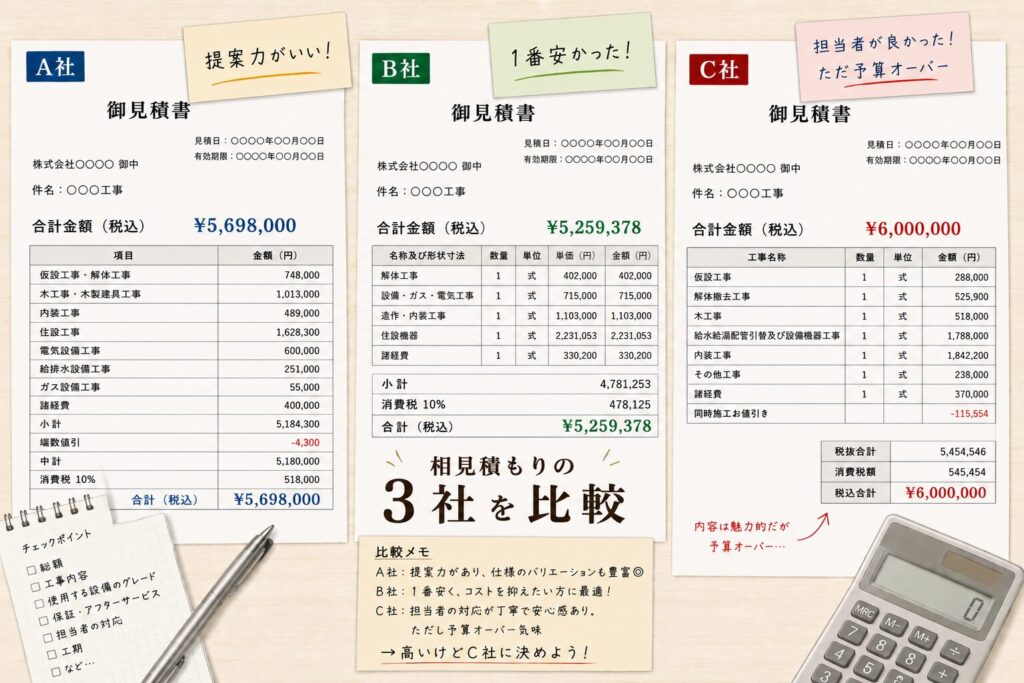 見積もり料金見出し画像